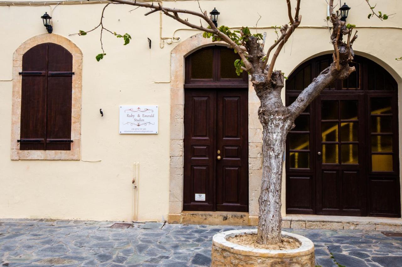 Ruby 'N Emerald Studio'S Rethymnon Exterior foto